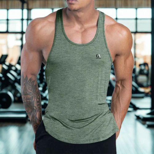 Men’s Tank Top for Fitness Summer Basketball & Gym Sports Vest