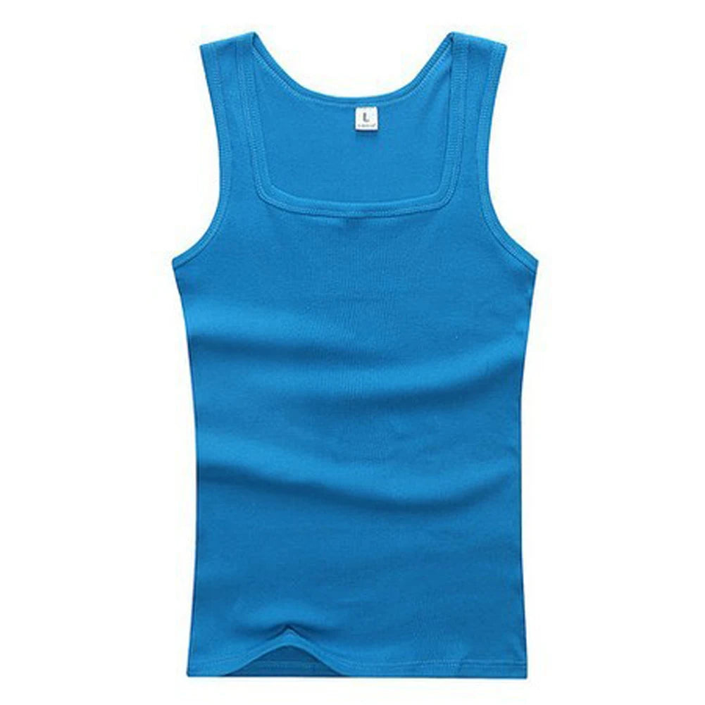Men’s 100 % Cotton Muscle Tank Top - G&A Luxurys