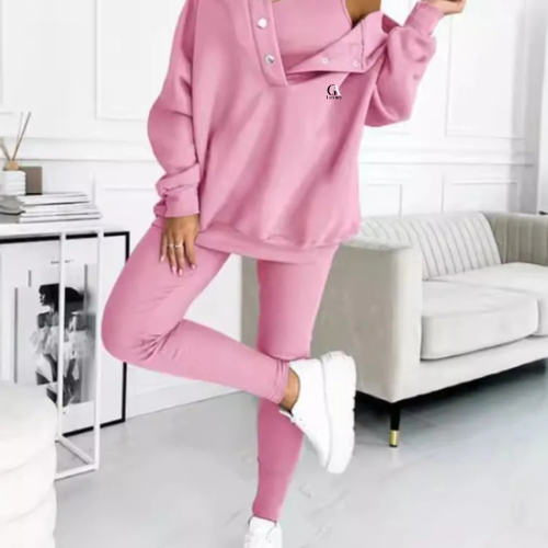 Women's 3-Piece Workout Suit - G&A Luxurys