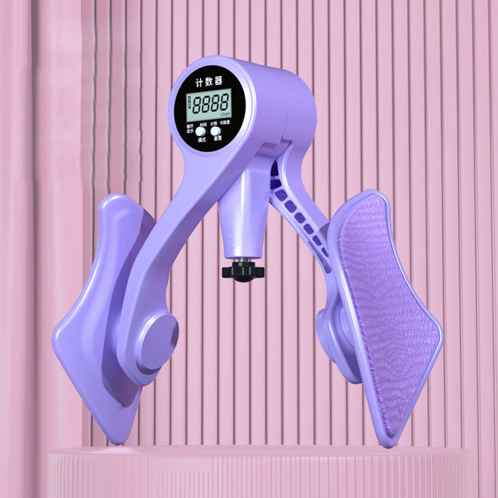 Digital Inner Thigh Exerciser for Home Fitness & Slimming