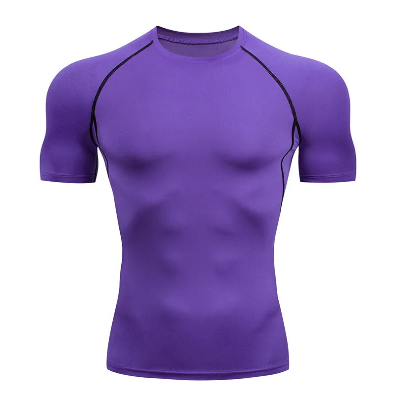 Men’s Compression Training T-Shirt - G&A Luxurys