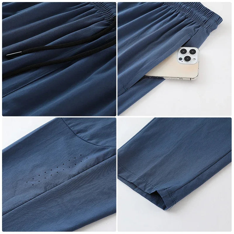 Men’s Quick-Dry Jogger Pants for Active Wear - G&A Luxurys