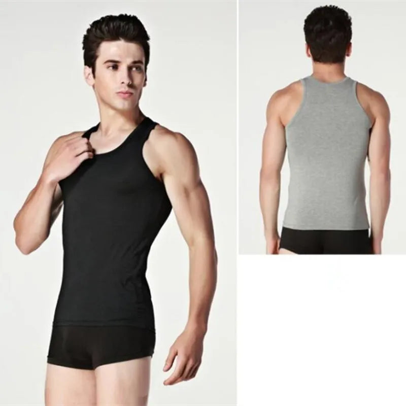 3-Pack Men’s 100% Cotton Tank Tops - G&A Luxurys