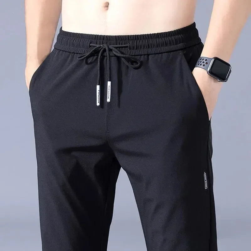Ice Silk Men’s Lightweight Summer Pants - G&A Luxurys