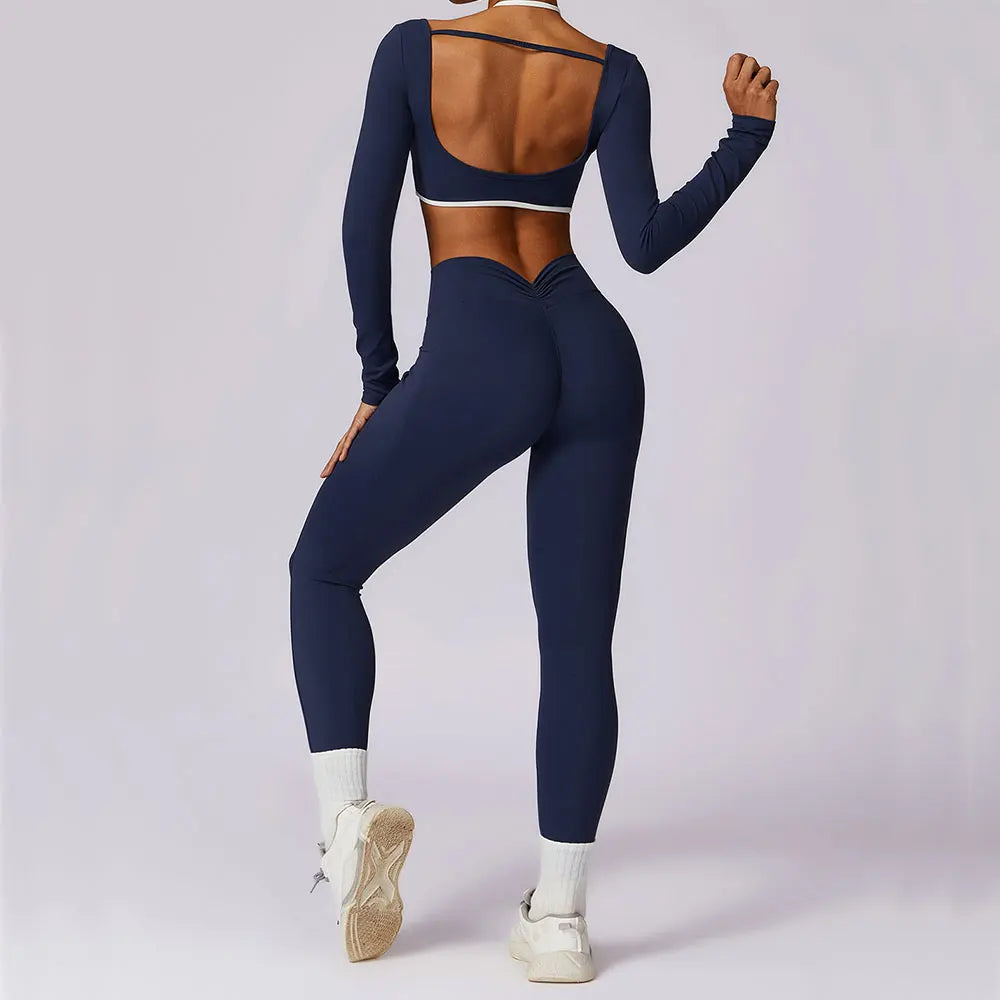 Women’s 2-Piece Yoga Set Workout Fitness Tracksuit