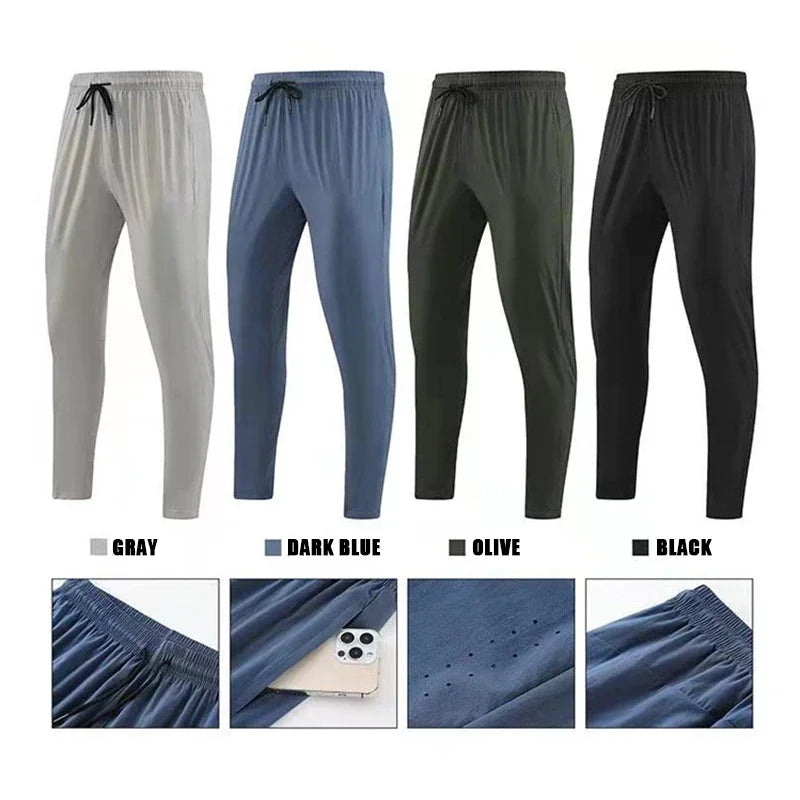 Men’s Quick-Dry Jogger Pants for Active Wear - G&A Luxurys
