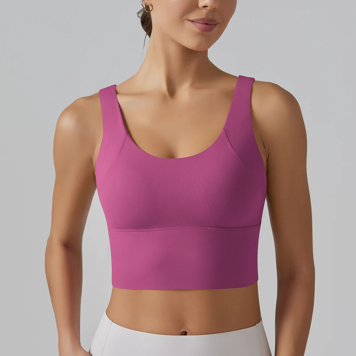 Women’s Push-Up Yoga Sports Bra for Gym, Running, and Fitness Workouts