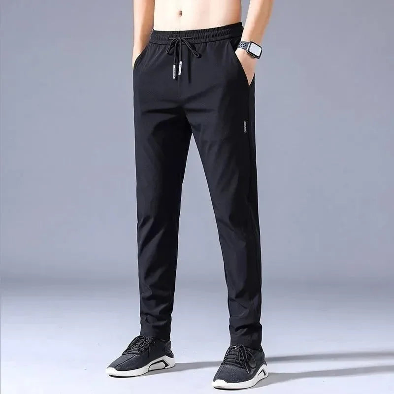 Ice Silk Men’s Lightweight Summer Pants - G&A Luxurys