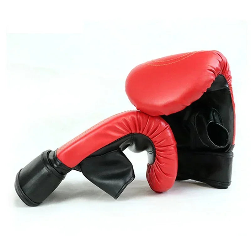 Unisex Boxing Gloves – Leather Training Mitts for Men & Women, Martial Arts & Fitness Sparring