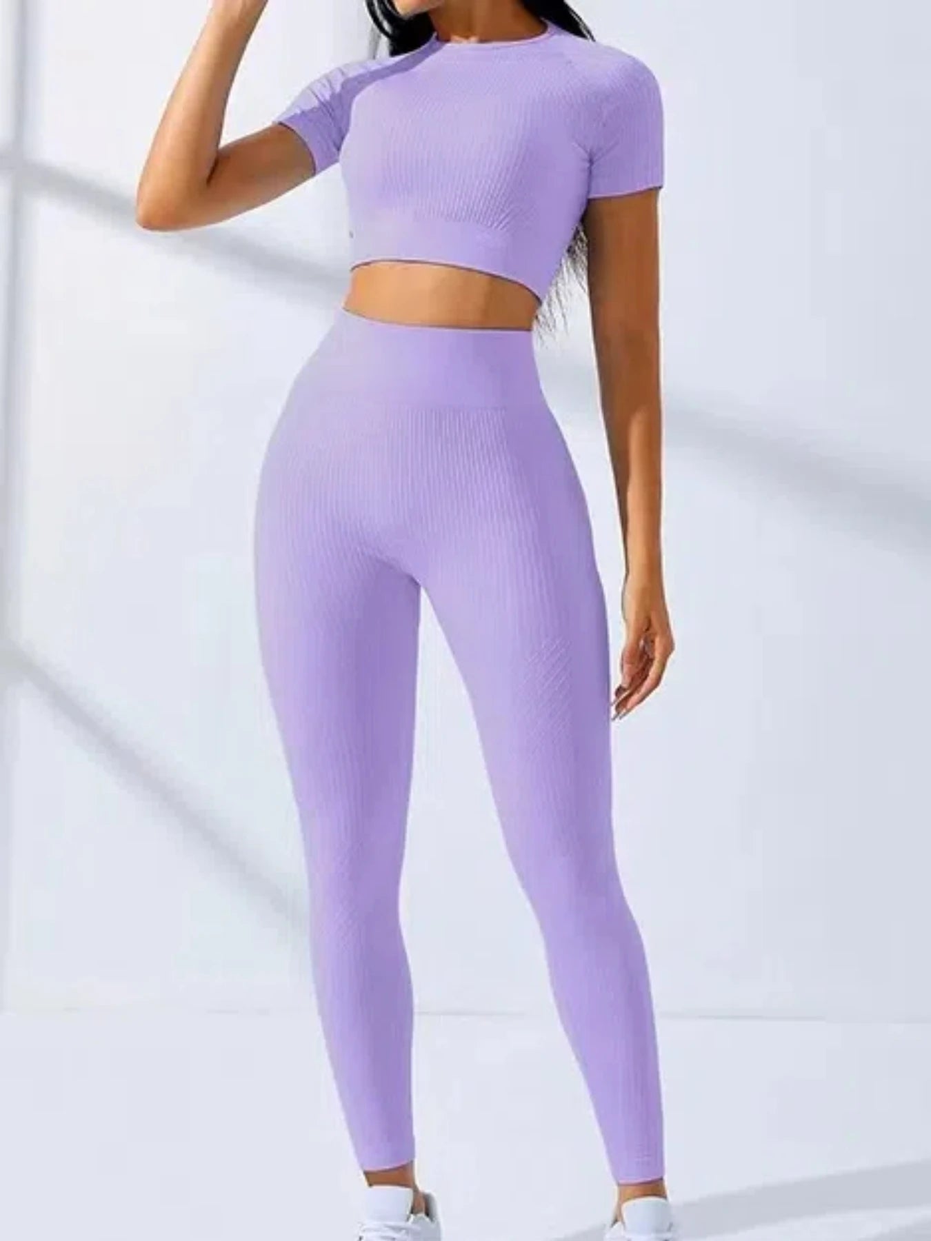 Women’s 2-Piece Yoga Set for Gym Fitness Tracksuit