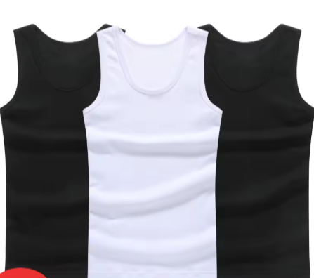 3-Pack Men’s 100% Cotton Tank Tops - G&A Luxurys