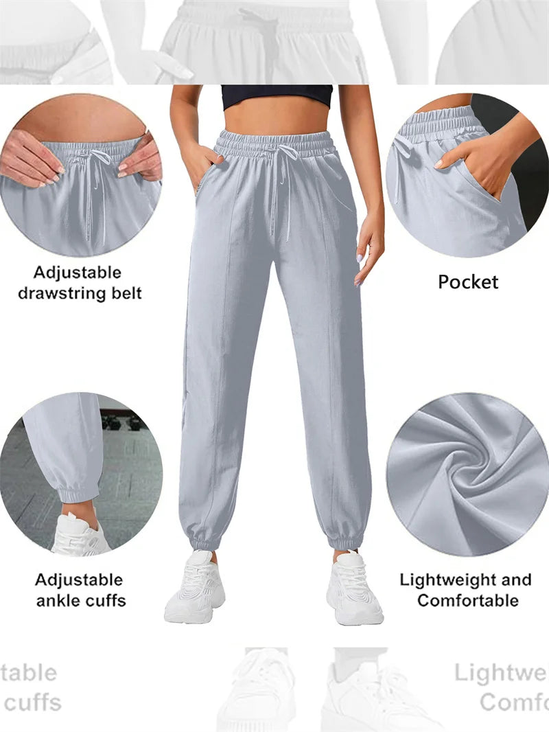 Women’s Loose Fit Yoga & Running Pants - G&A Luxurys