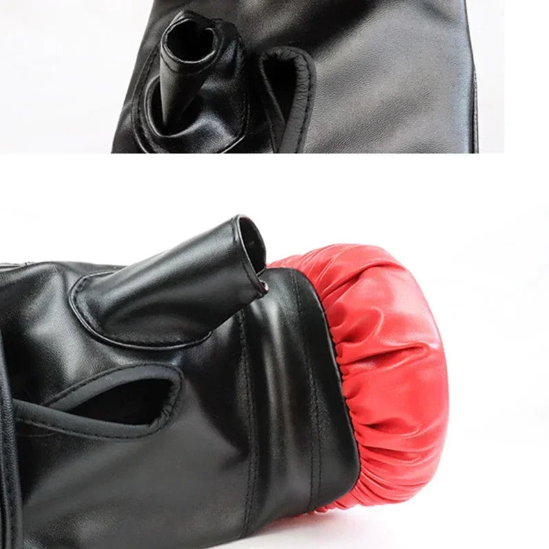Unisex Boxing Gloves – Leather Training Mitts for Men & Women, Martial Arts & Fitness Sparring