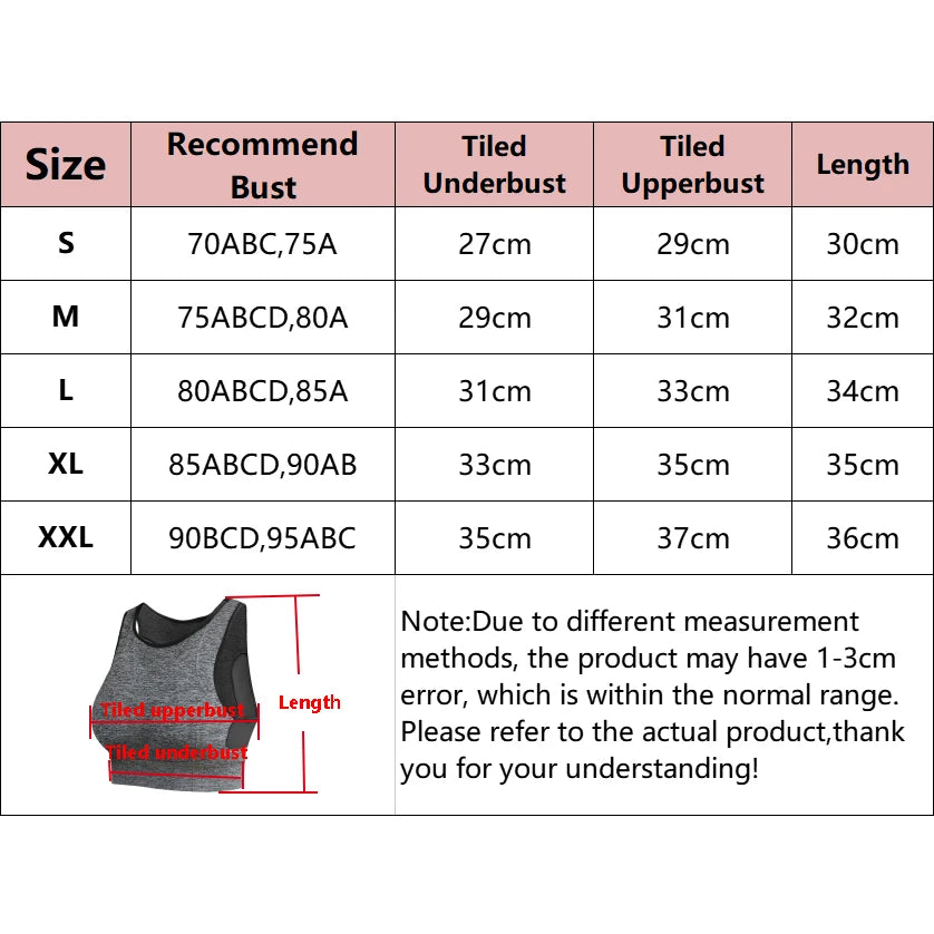 Women’s Shockproof Mesh Crop Sports Bra