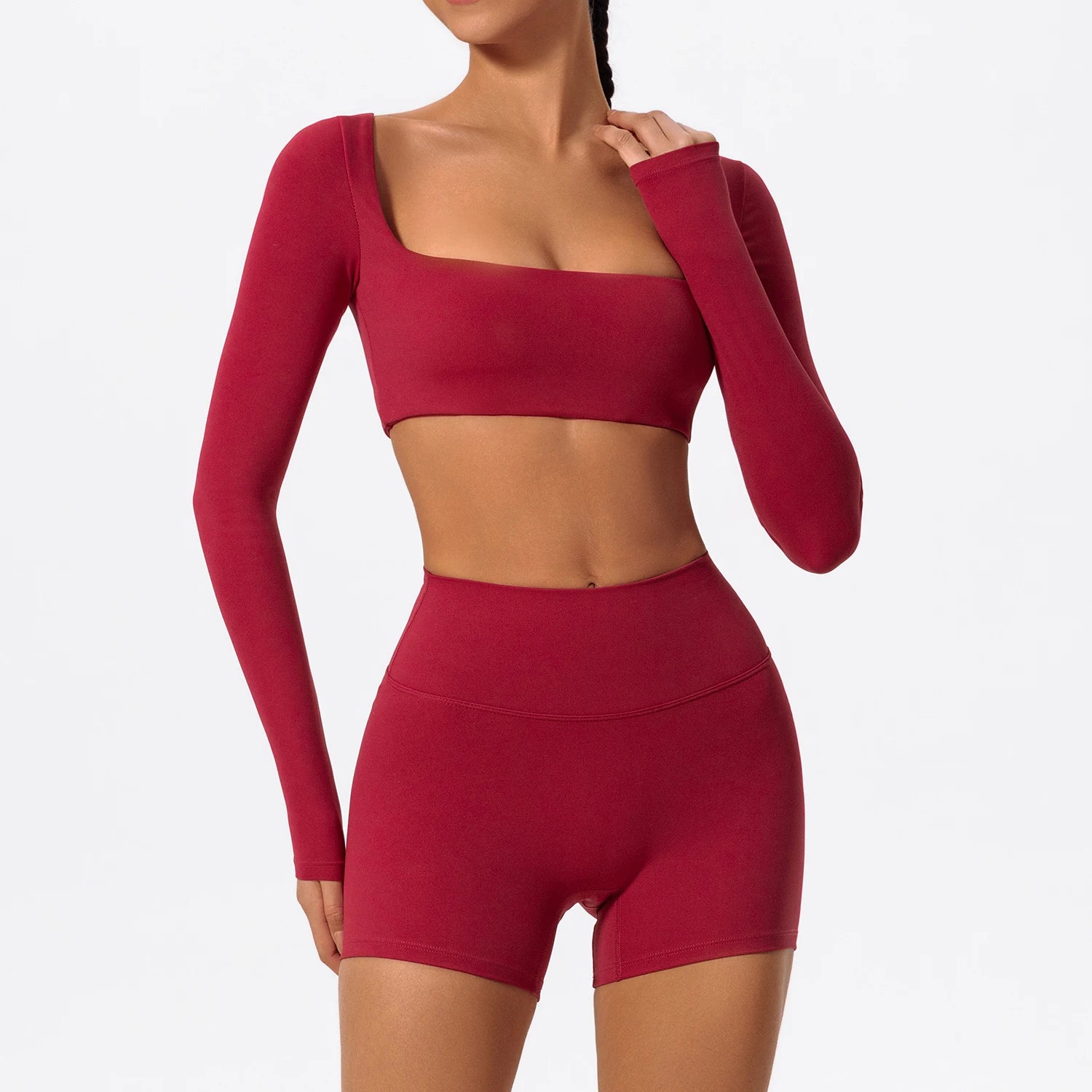 Women's Long Sleeve Fitness Set - G&A Luxurys