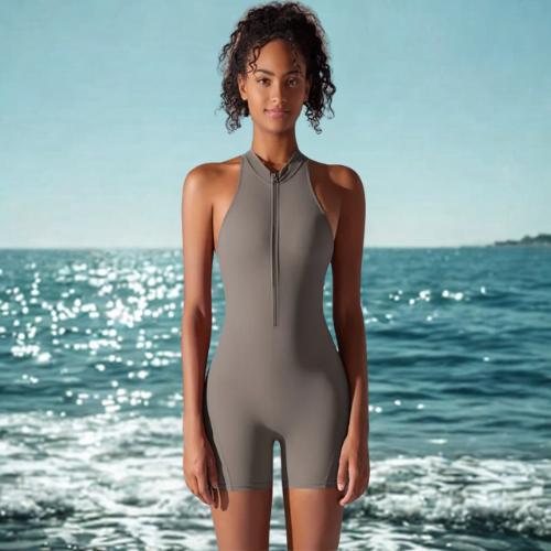 Women’s Nude Seamless Sports Jumpsuit