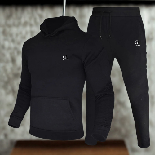 Men’s Fleece Tracksuit Set 2-Piece for Casual & Streetwear