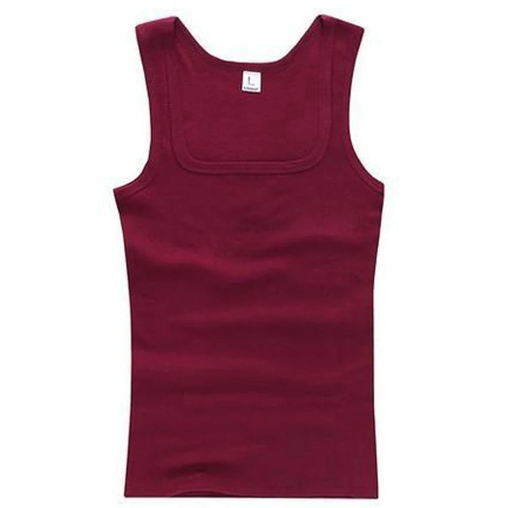 Men’s 100 % Cotton Muscle Tank Top - G&A Luxurys