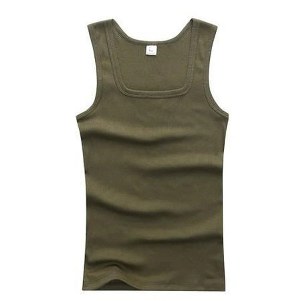 Men’s 100 % Cotton Muscle Tank Top - G&A Luxurys