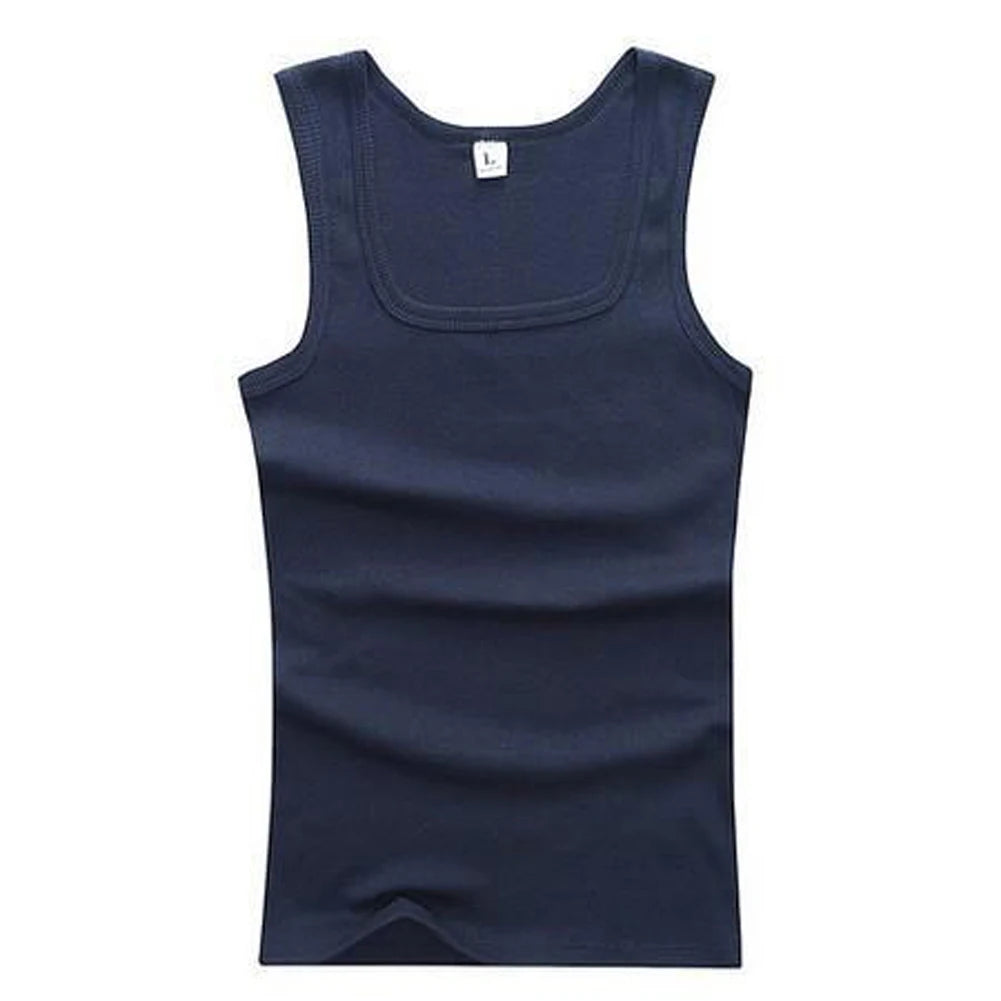 Men’s 100 % Cotton Muscle Tank Top - G&A Luxurys
