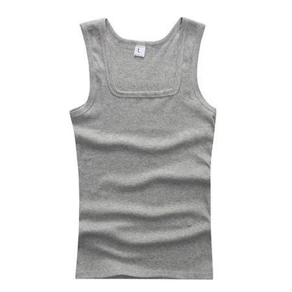 Men’s 100 % Cotton Muscle Tank Top - G&A Luxurys