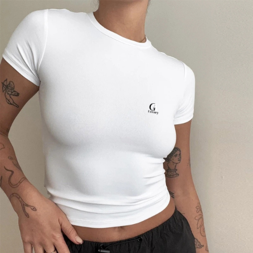 Women's Slim Fit Short Sleeve T-Shirt - G&A Luxurys
