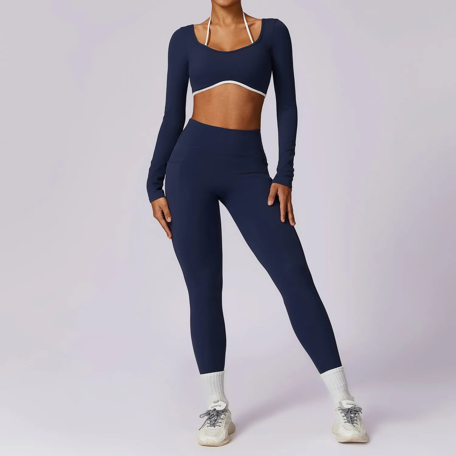 Women’s 2-Piece Yoga Set  Workout Fitness Tracksuit