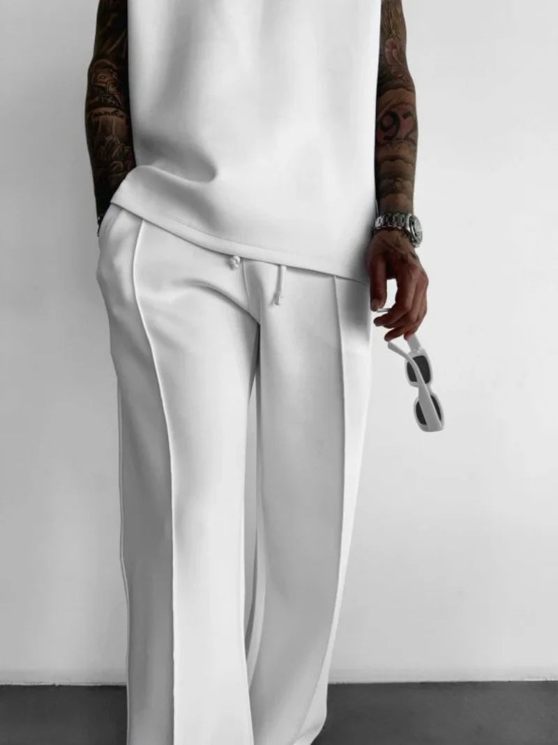 Men’s Casual Pleated Pants for Everyday Wear - G&A Luxurys