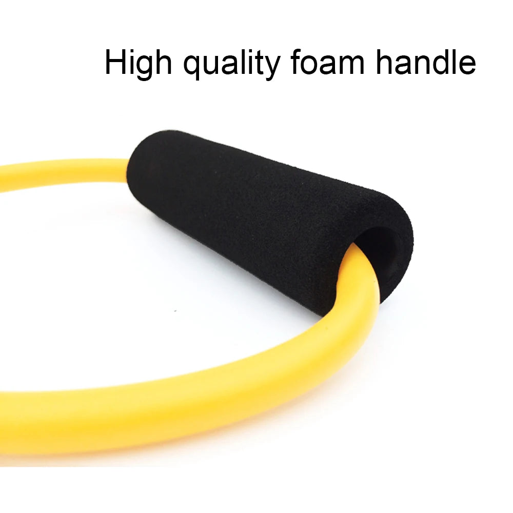 8-Shaped Resistance Band – Elastic Chest Expander for Yoga, Strength & Home Fitness Training