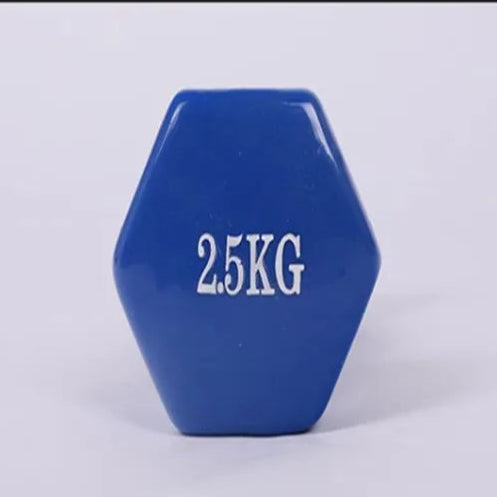 Cast iron hexagonal dumbbell for weight loss, fitness and waist toning