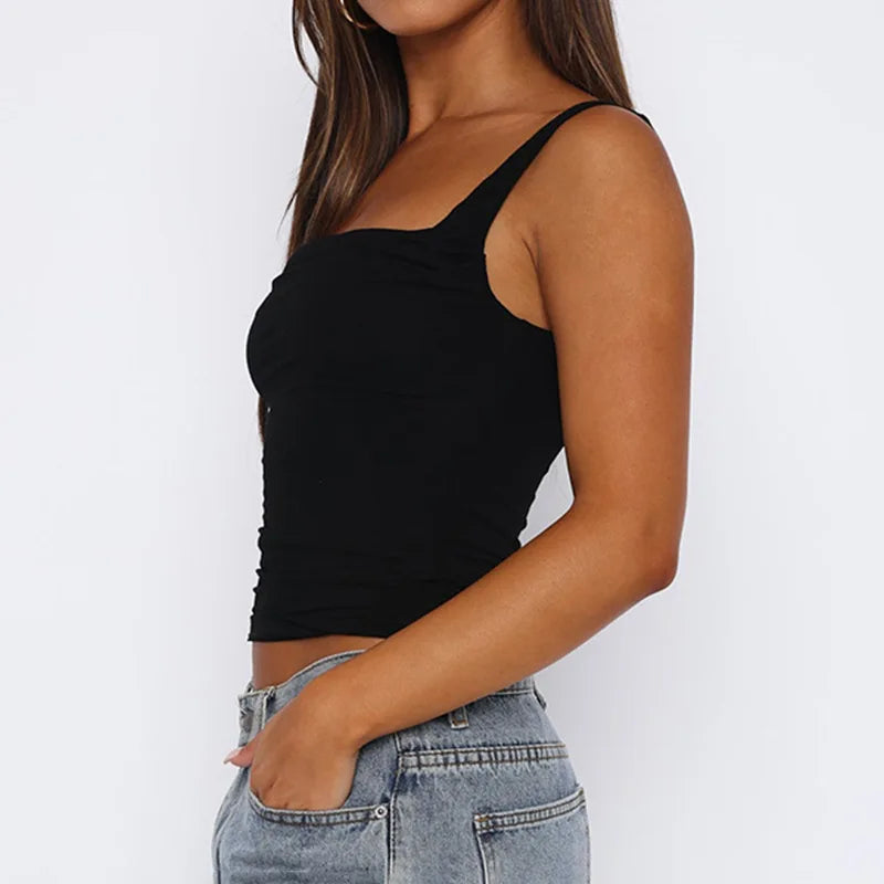 Backless Summer Tank Top for Women Streetwear & Casual Outfits