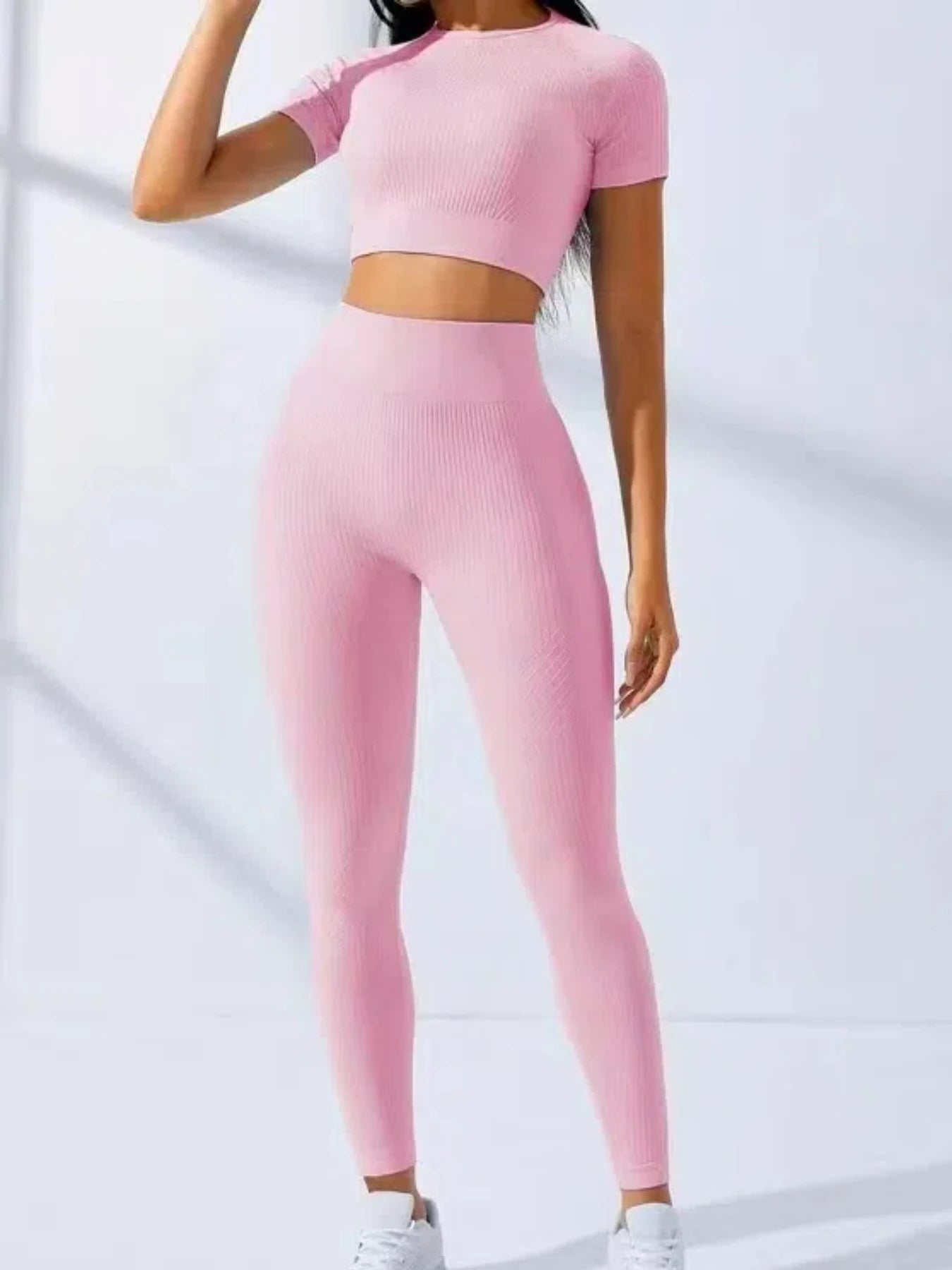 Women’s 2-Piece Yoga Set for Gym Fitness Tracksuit