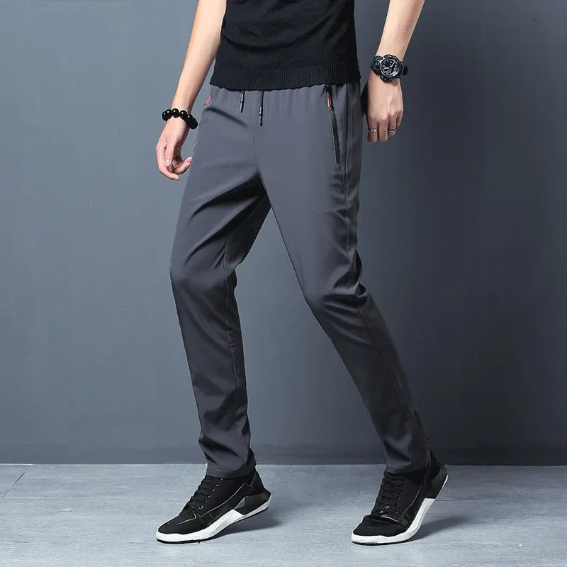 Ice Silk Men’s Lightweight Summer Pants - G&A Luxurys