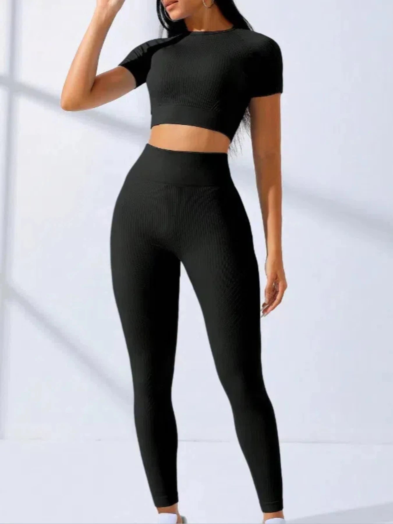 Women’s 2-Piece Yoga Set for Gym Fitness Tracksuit