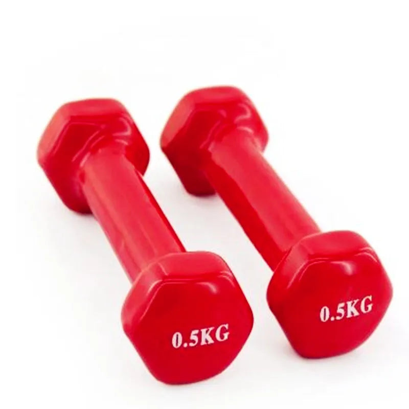 Cast iron hexagonal dumbbell for weight loss, fitness and waist toning