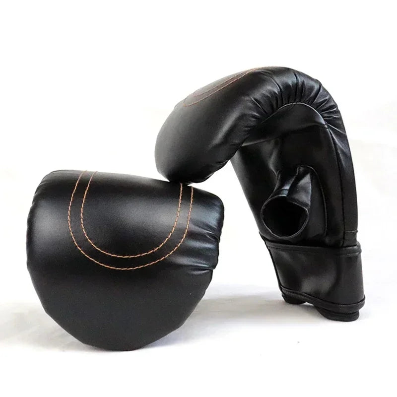 Unisex Boxing Gloves – Leather Training Mitts for Men & Women, Martial Arts & Fitness Sparring